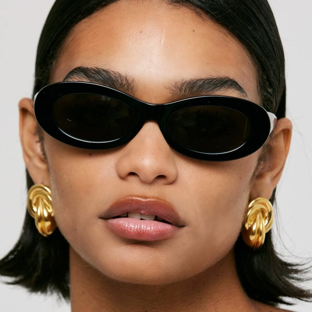 Aureum Collective Saint Germain Black Sunglasses